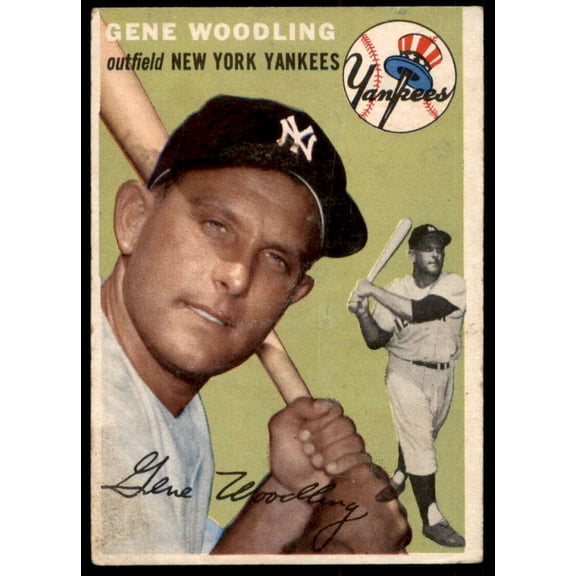 Gene Woodling Card 1954 Topps #101