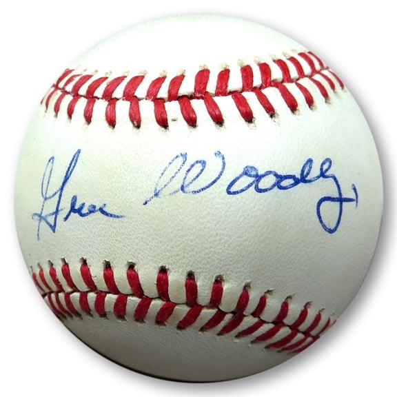 Gene Woodling Signed Autographed AL Baseball Yankees JSA AV37740