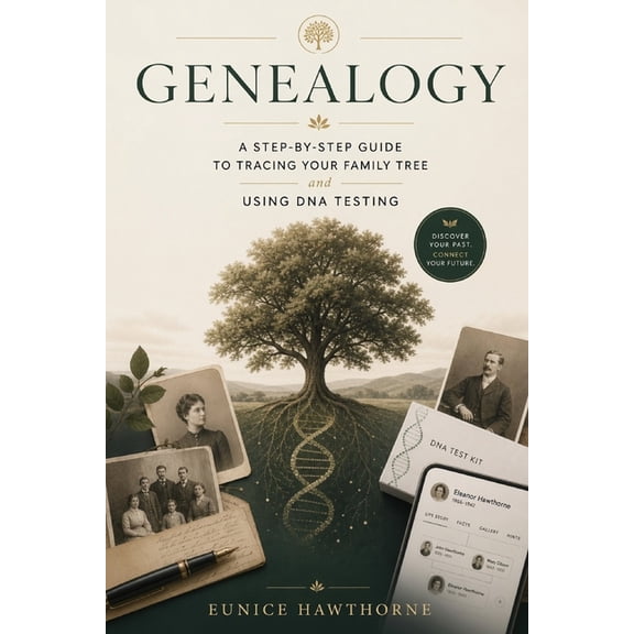 Genealogy: A Step-by-Step Guide to Tracing Your Family Tree and Using DNA Testing, (Paperback)