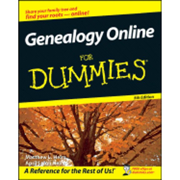 Pre-Owned Genealogy Online For Dummies (Paperback) 0470240571 9780470240571