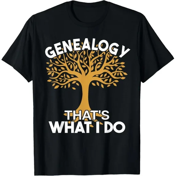 Genealogy That'S What I Do Women Ancestral Family Tree T-Shirt Unisex S-5XL Hot Trending Shirt, Vintage Birthday Gift
