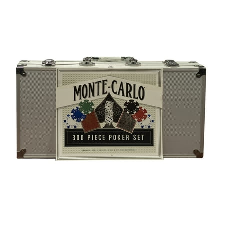 Gener8 Monte Carlo 300 Game Piece Poker Set - Ages 6 Years and up