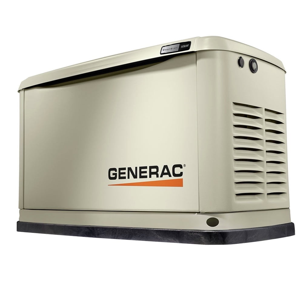 Generac 10kW Remote Start Home Generator, Air-Cooled