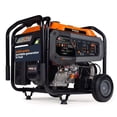 thumbnail image 1 of Generac 12,500 Starting Watt Tri-Fuel Portable Generator - Electric Start - Gas, Propane or Natural Gas - Home Backup, Jobsite, or RV - Quiet Operation - Long Runtime - 49-State Compliant, 1 of 12