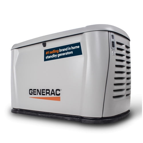 Generac 14kW Home Standby Generator, cellular connectivity, easy to use, whole house power backup, smart outage solution 