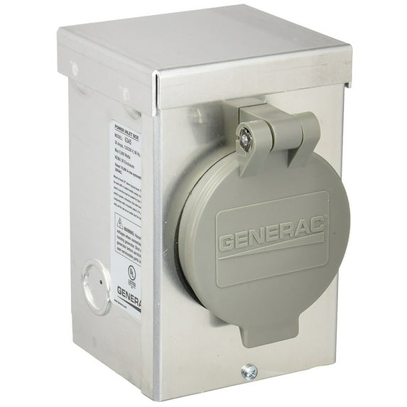 Generac 20 AMP Power Inlet Box Model# 6345
