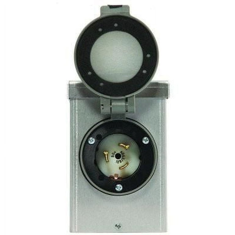 Generac 6347 Aluminum Enclosure Power Inlet Box With Flip