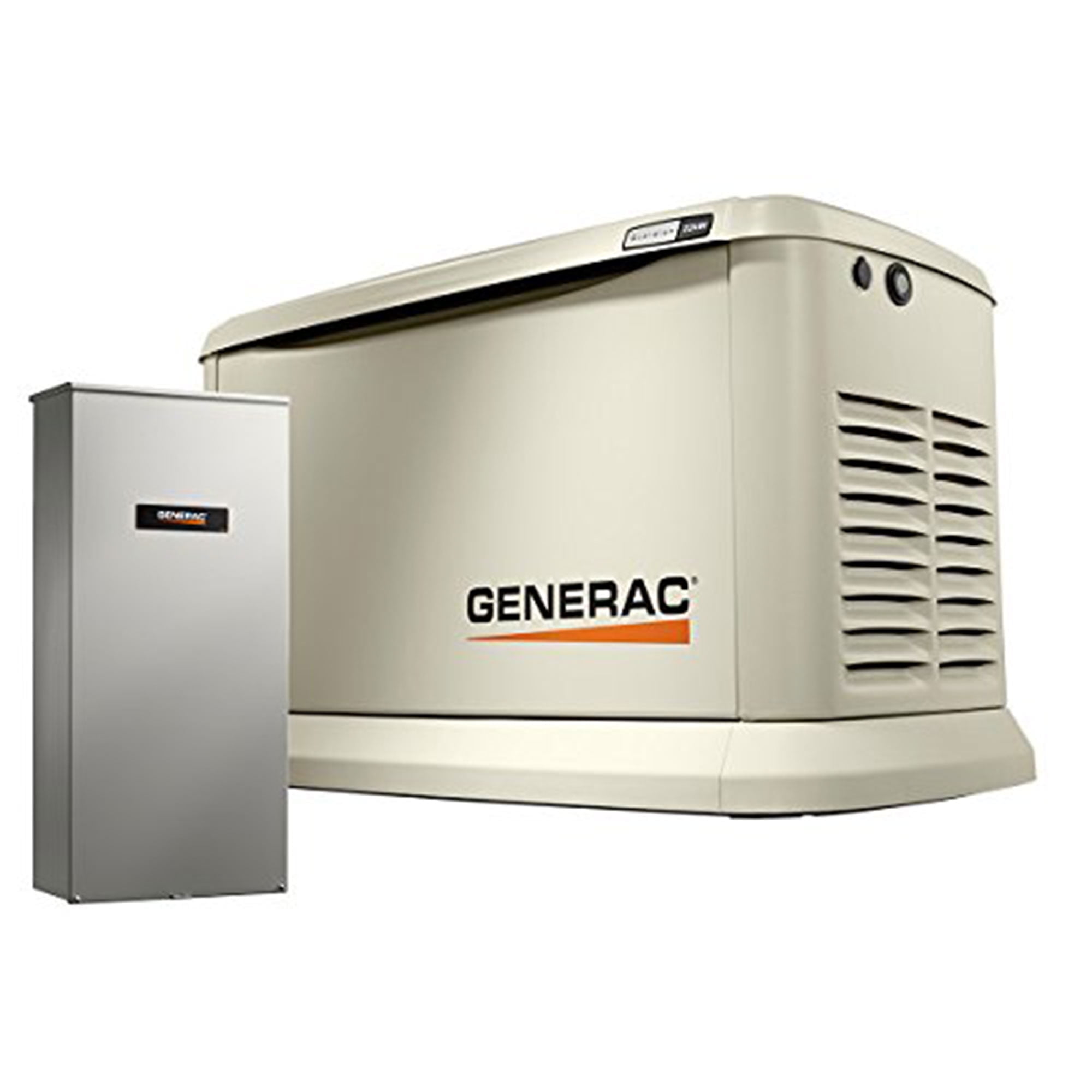 GENERAC POWER SYSTEMS Generac 7043 Guardian 22kW Whole Home Standby Generator with 200A Transfer Switch, Wi-Fi Enabled