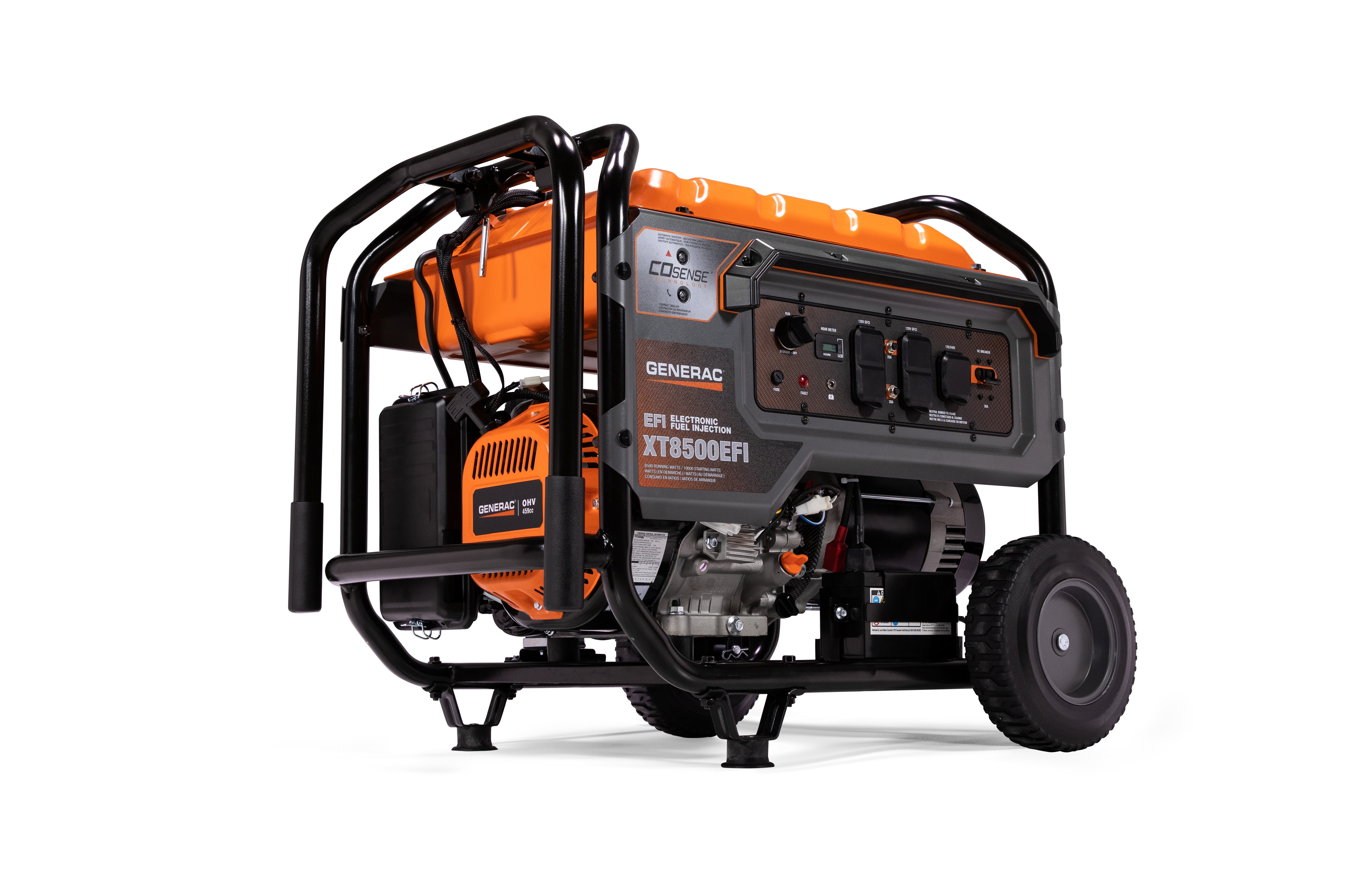Generac XT8500EFI 8500W Gas Powered Portable Generator with Electric