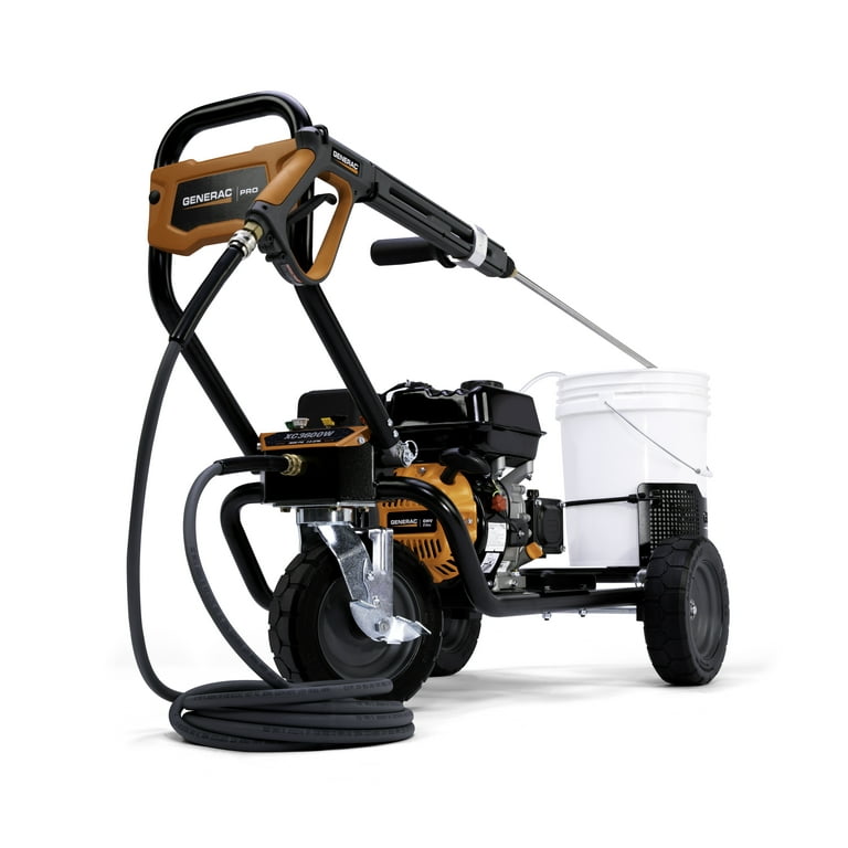 Generac 3600 PSI 2.6 GPM Professional Power Gas Pressure Washer Generac 3600 PSI 2.6 GPM Professional Power Gas Pressure Washer