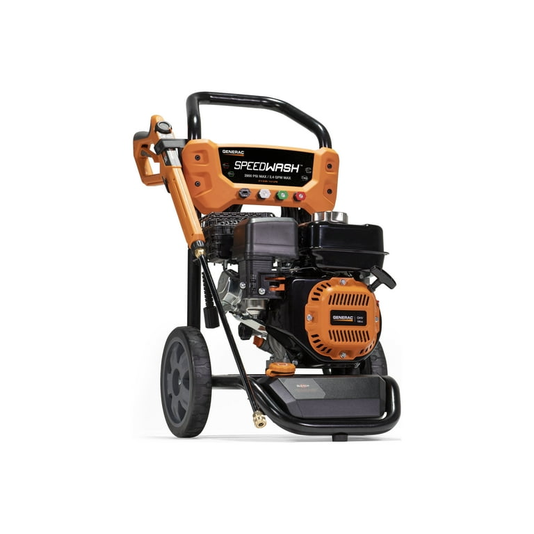 Generac 8898 2900 PSI 2.4 GPM Speedwash Residential Gas Powered