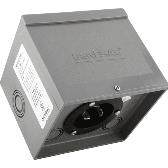 Generac Generator Power Inlet Box - Pack of 2 Home & Garage Storage, Stackable Design