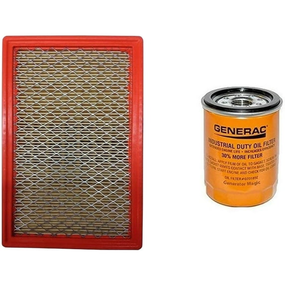 Generac Genuine OEM Replacement Air and Oil Filter Kit - CMB305