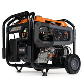 Generac GP9500E 9,500-Watt Tri Fuel Electric-Start Portable Generator with CO-Sense,CARB