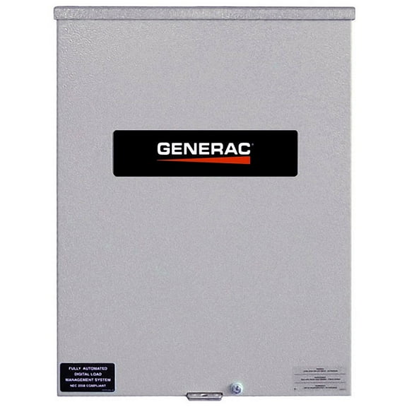 Generac 400 Amp Service Rated 120/240-Volt Single Phase Nema 3R Smart Transfer Switch