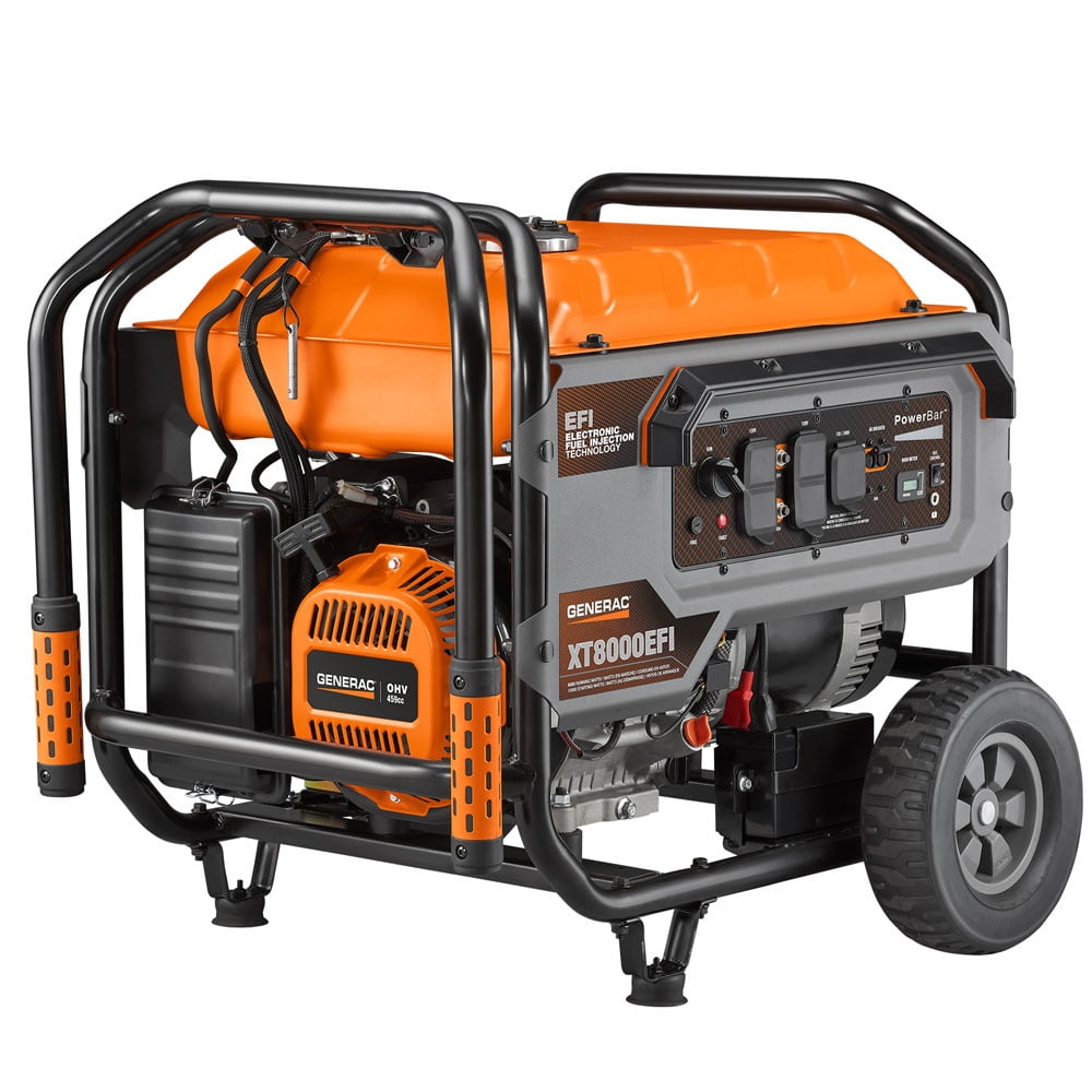 Restored Generac XT8500EFI 8,500Watt Portable GasPowered Portable