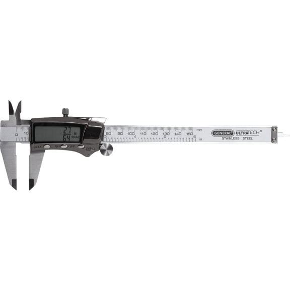 General 147 6" Fraction & Digital Fractional Caliper