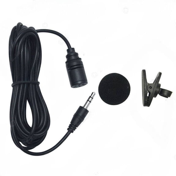 General 3-meter car navigation microphone car navigation 3.5mm interface external microphone TRS microphone