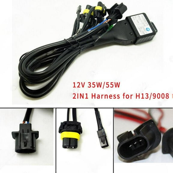 General 35W 55W H13/9008 telescopic lamp wire group HID xenon bulb wire group HID wiring harness