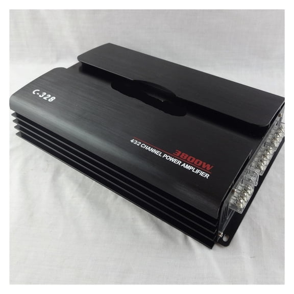 General 4-Channel High-Power Output Processor for Vehicle-Mounted 12V4-Channel Processing Amplifier ,Bass & Treble Control