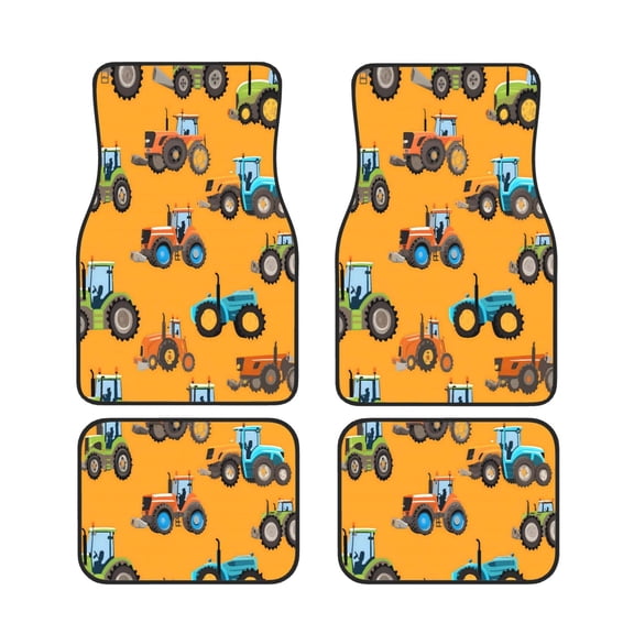 General 4pc Car Floor Mat Rubber Anti-Skid Waterproof To Keep The Car Clean Suitable For Cars, Trucks, Suvs Tractor-Trailer Truck (12)