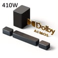 thumbnail image 1 of General 5.1 SoundBar Atmos Compatible, Smart TV Sound Bar with Wireless Subwoofer, 3D Surround Sound System for TV, Surround And Bass Adjustable Home Theater, 1 of 11