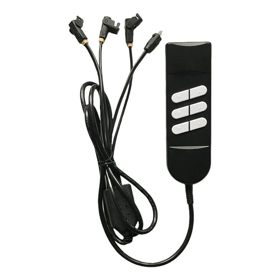 General 6 Button Motorized Lift Remote Ergonomic Design Simple Height Adjustment Lift Controllers for Multiple Recliners