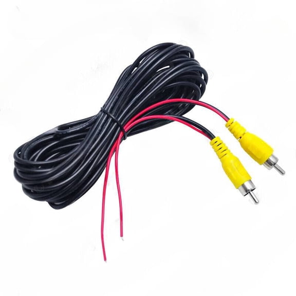 General 6-meter, 10m, 15m video cable with reverse detection line, car reverse camera video cable, cable connection line