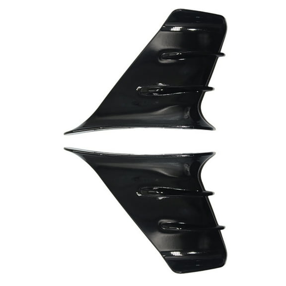 General Aerodynamic Motorcycle Side Winglets Spoiler ABS Fairing Wing Deflector Easy to Use for Performances Bikes
