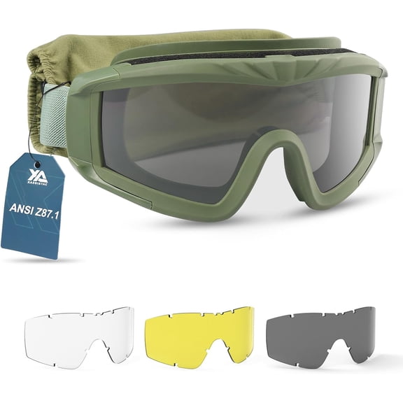 General Airsoft Goggles Tactical Safety Goggles Anti Fog Glasses Hunting Cycling