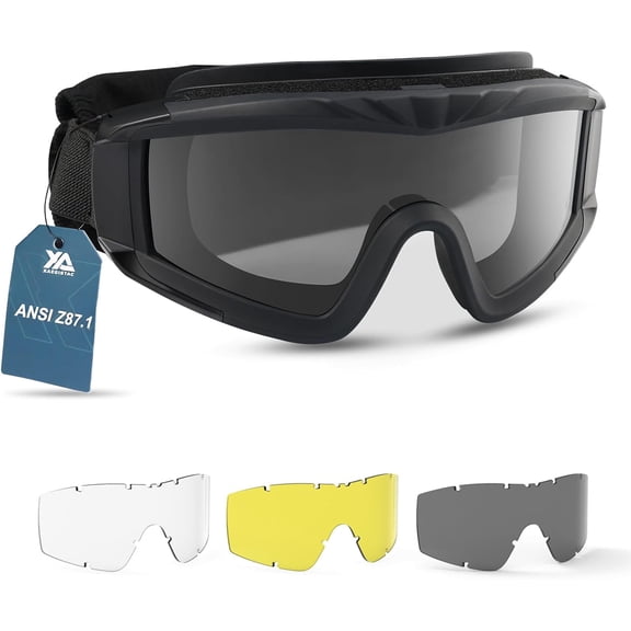 General Airsoft Goggles Tactical Safety Goggles Anti Fog Glasses Hunting Cycling