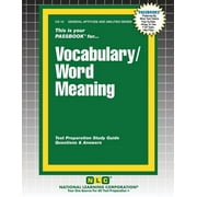 General Aptitude & Abilities Vocabulary/Word Meaning, Book 10, Paperback