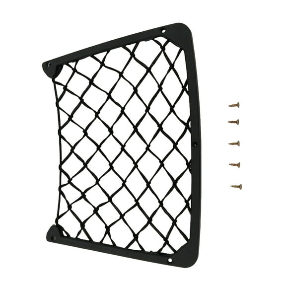General Automotive Seat Storage Net Car Meshing Pocket Safely Holds necessary Tools frees Installation for Vehicles