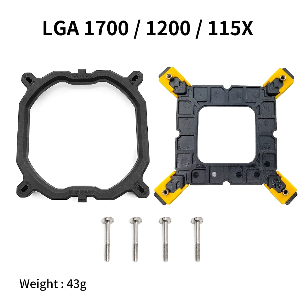 General Back plate Base Mounting Kit Cooler Fan Bracket for LGA 115X