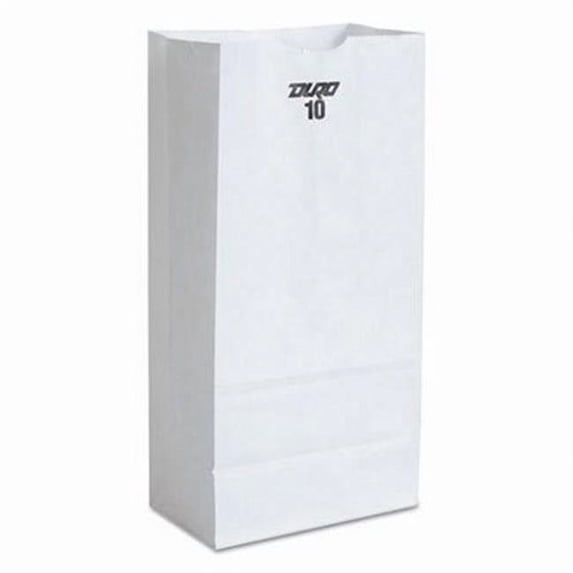 General Bag GW10 35 lbs Paper Grocery Bag, White - 2000 bags