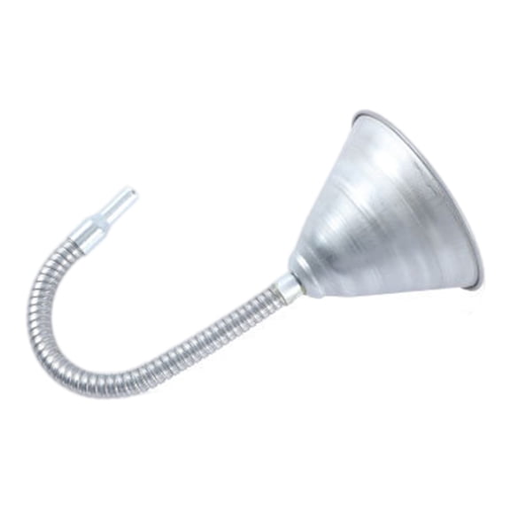 General Bendable Oil Funnel with Flexible Hoses & Integrated Filter Robusts Iron Funnel 42cm for Efficient Refueling