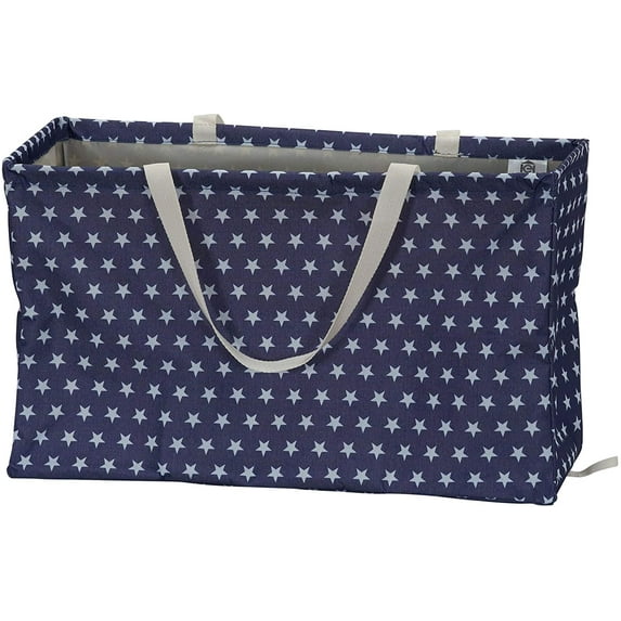 General Blue with White Stars Krush Container All-Purpose Utility Tote