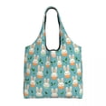 thumbnail image 1 of General Bunny Pattern Colorful Animals Canvas Shoulder Bag, 1 of 7