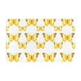 thumbnail image 1 of General Butterfly Printed Flannel Non-Slip Floor Mat 20x31.5in, 1 of 1