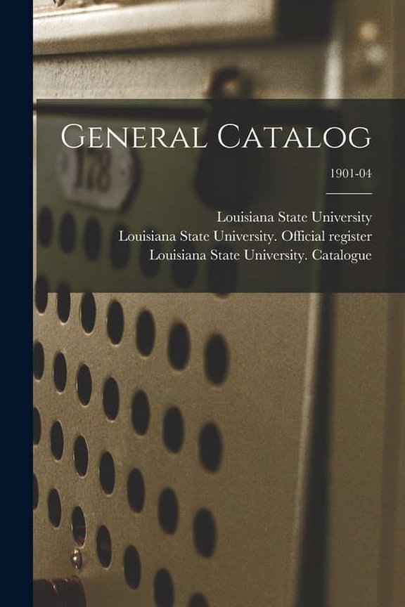 General Catalog; 1901-04 (Paperback)