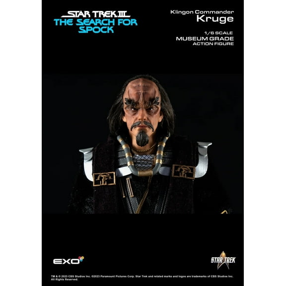 Star Trek Commander Kruge 1:6 Action Figure