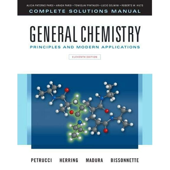 Pre-Owned Complete Solutions Manual for General Chemistry: Principles and Modern Applications Paperback