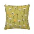 thumbnail image 1 of General Clurkastas Dandelion Cute Denim Pillow Cover Without Pillow, 1 of 8