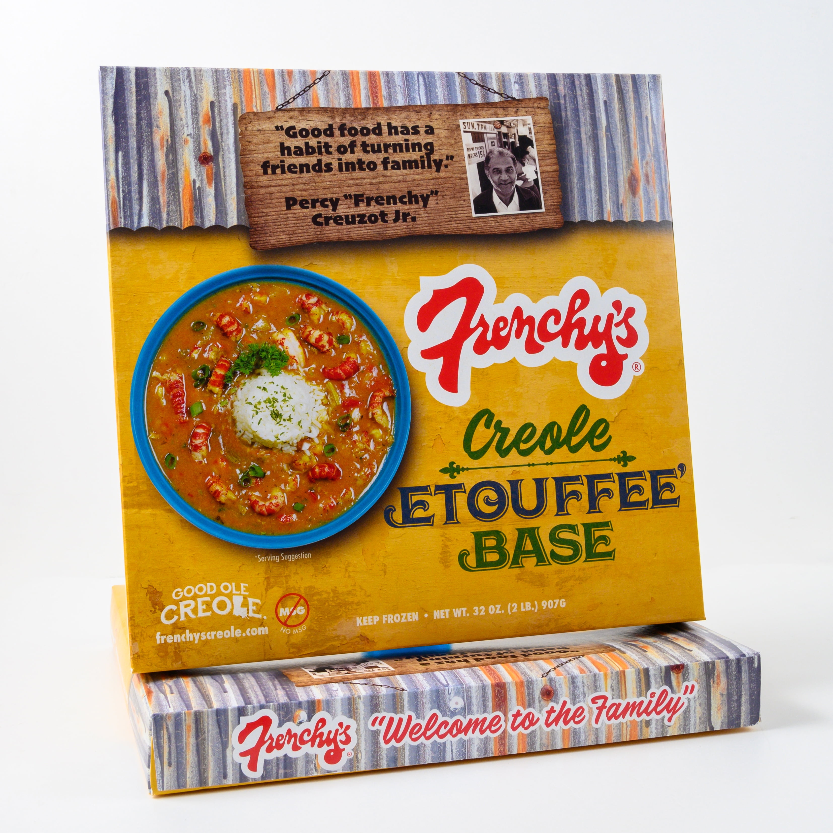 Frenchy's Creole Etouffee Base 16 oz - Authentic Creole Cuisine - No Artificial Preservatives