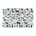 thumbnail image 1 of General Cute Animals Flannel Non-Slip Floor Mat 20x31.5in, 1 of 8