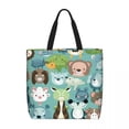 thumbnail image 1 of General Cute Animals Large Capacity Zipper Shoulder Bag, 1 of 8