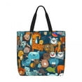 thumbnail image 1 of General Cute Animals Large Capacity Zipper Shoulder Bag, 1 of 8