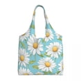 thumbnail image 1 of General Daisies Pattern Daisy Canvas Shoulder Bag for Commuting, 1 of 7