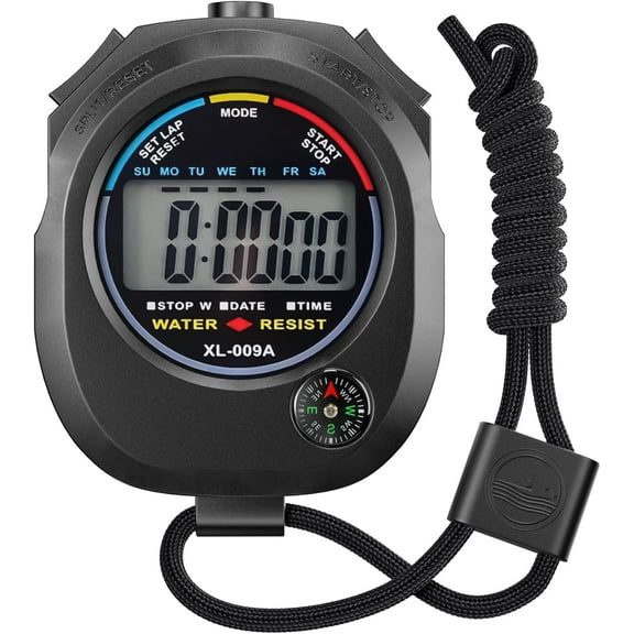 General Digital Stopwatch Timer - Interval Timer with Large Display.