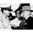 thumbnail image 1 of General Douglas Macarthur And President Harry Truman Meet At Wake Island On Oct. 14 History, 1 of 2
